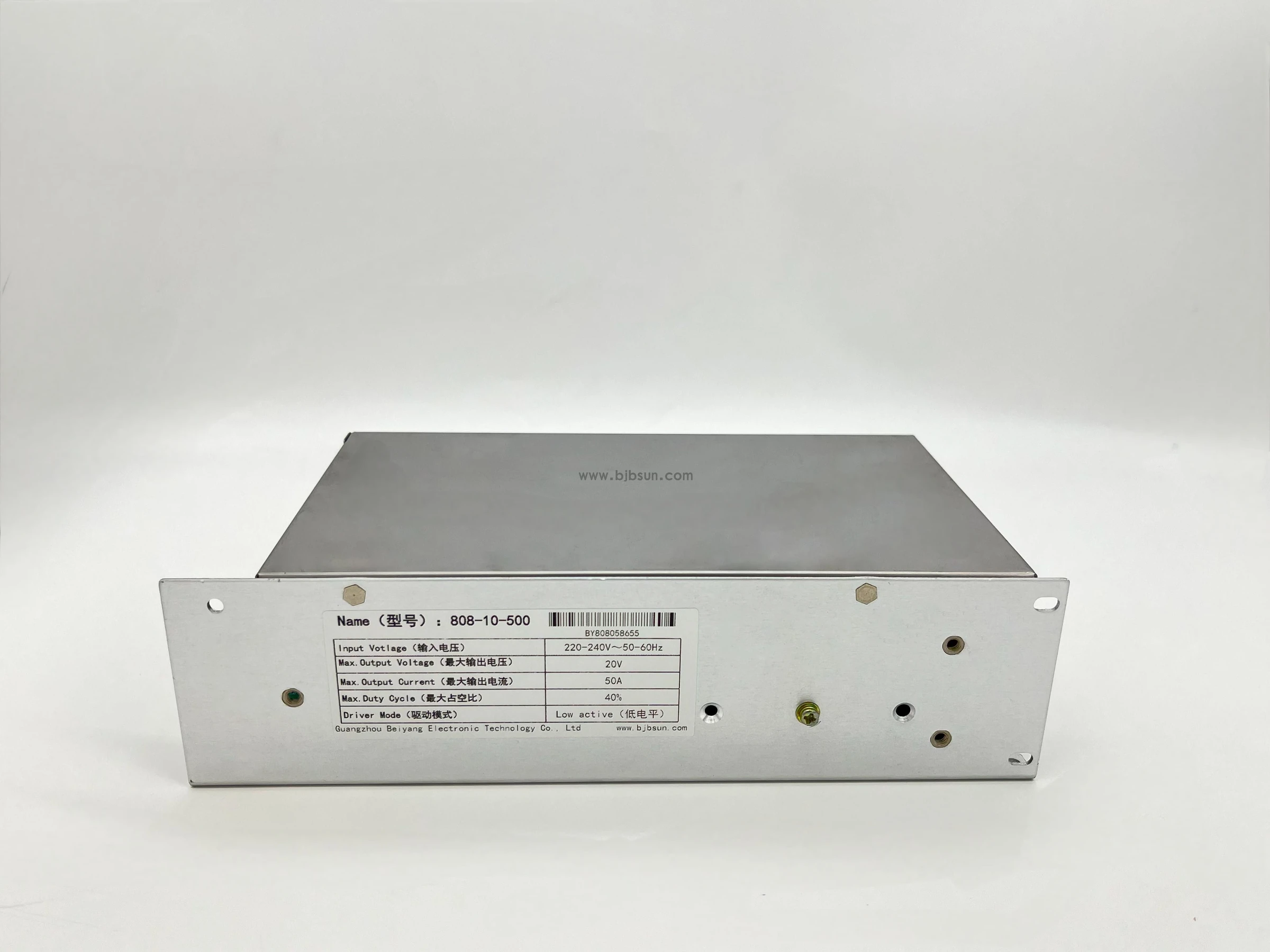 808-10-500 · 808nm 半导体激光脱毛电源 · 美容仪器核心部件 · BSUN / xpBSUN · 3
