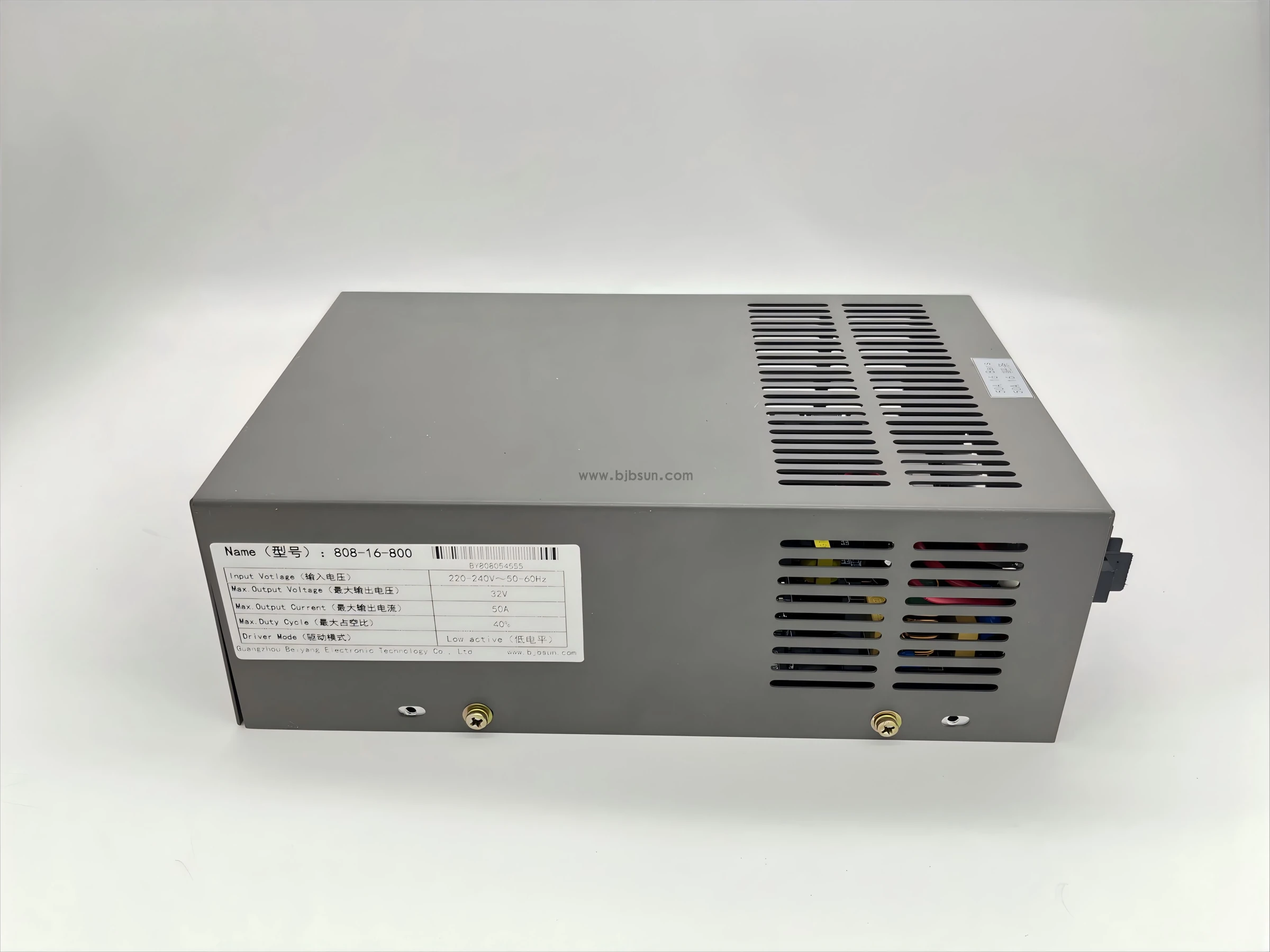 808-16-800 · 808nm 半导体激光脱毛电源 · 美容仪器核心部件 · BSUN / xpBSUN · 3