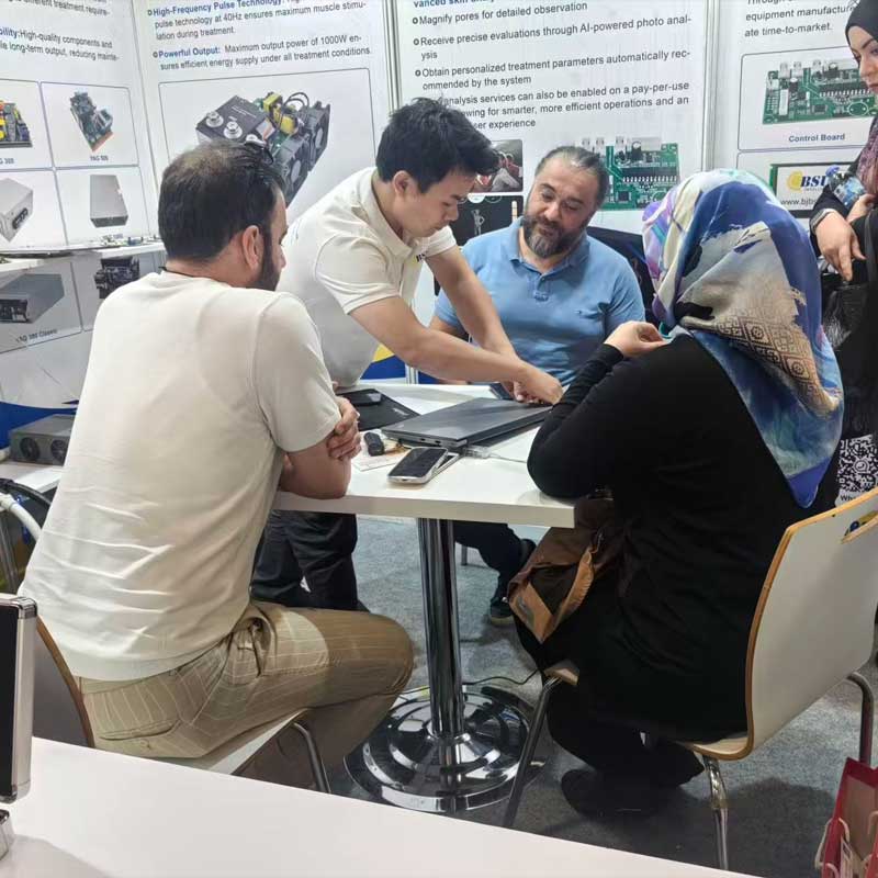 Beiyang Electronics Makes a Splash at Beauty Eurasia, Empowering Medical Aesthetic Instrument Innovation with Core Technologies(pic2)